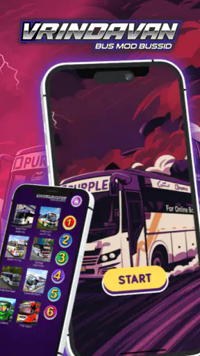 Vrindavan Bus Mod Bussid screenshot 1
