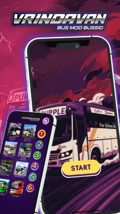Vrindavan Bus Mod Bussid screenshot 1