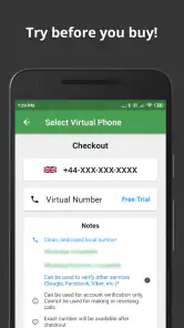 Wabi: Wirtualny numer telefonu screenshot