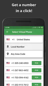 Wabi: Wirtualny numer telefonu screenshot