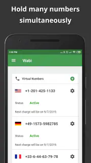 Wabi: Wirtualny numer telefonu screenshot 4