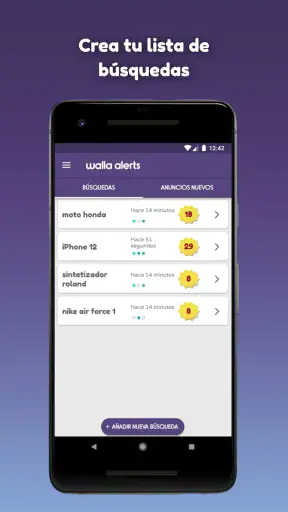 Walla Alerts: Segunda mano screenshot 1