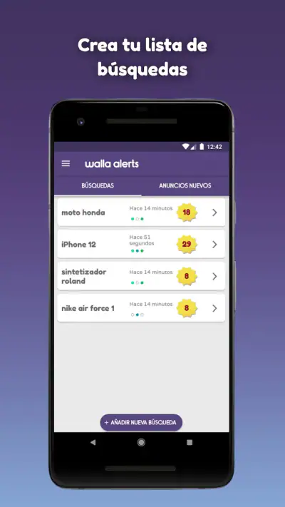 Walla Alerts: Segunda mano screenshot 1