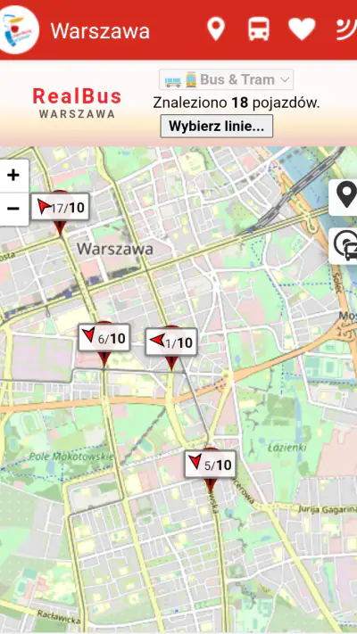 Warszawska Komunikacja Miejska screenshot 1