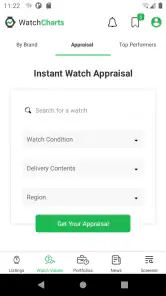 WatchCharts screenshot