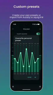 Wavelet: headphone equalizer screenshot 5
