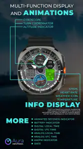 WB PILOT 3 Animated Watch Face screenshot
