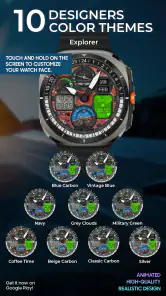 WB PILOT 3 Animated Watch Face screenshot