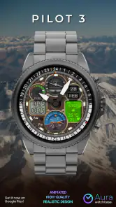 WB PILOT 3 Animated Watch Face screenshot