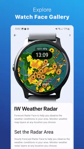 Weather for Wear OS screenshot 1