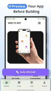 Web to App Converter App Maker screenshot