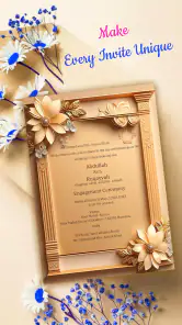 Wedding Invitation Maker screenshot