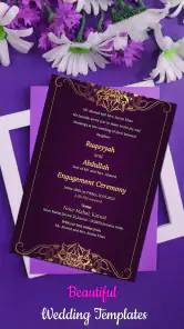 Wedding Invitation Maker screenshot