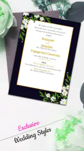 Wedding Invitation Maker screenshot