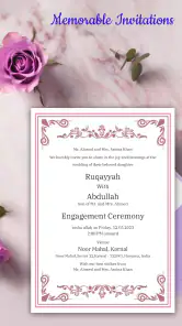 Wedding Invitation Maker screenshot