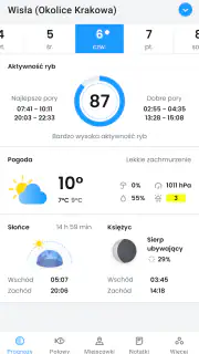 Wędkarz: Prognozy brań screenshot 1