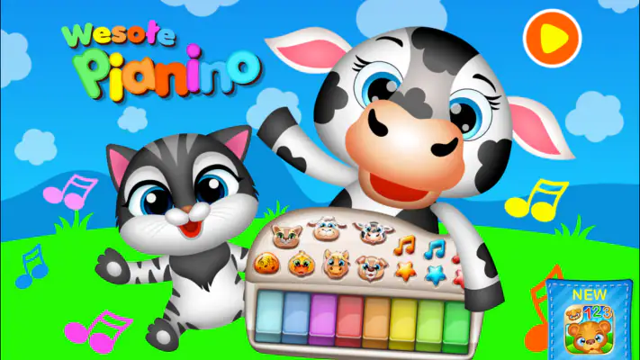 Wesołe Pianino: Gra dla Dzieci screenshot 1