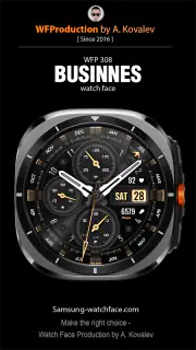 WFP 308 Business watch face screenshot 1