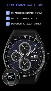 WFP 308 Business watch face screenshot