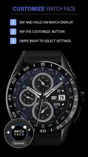 WFP 308 Business watch face screenshot 4
