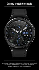 WFP 308 Business watch face screenshot
