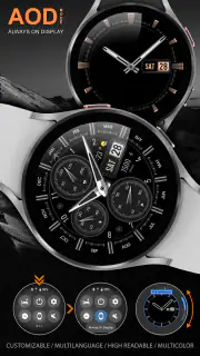WFP 308 Business watch face screenshot 8