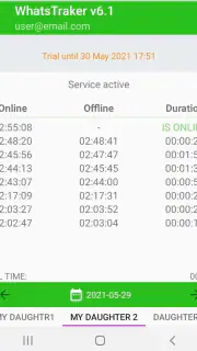 WhatsTraker screenshot 2