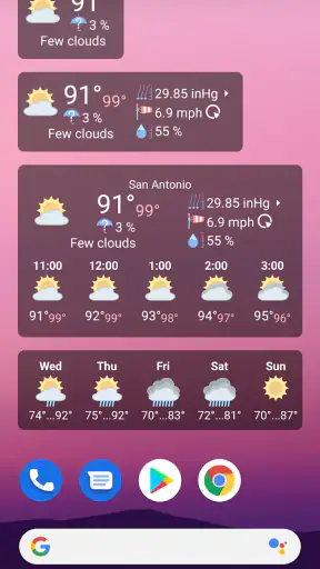 WhatWeather - Weather Station screenshot 1