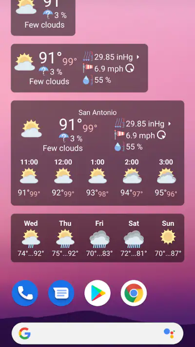 WhatWeather - Weather Station screenshot 1