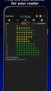 WiFi Analyzer screenshot