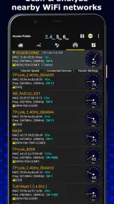 WiFi Analyzer screenshot