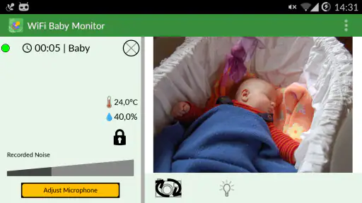 WiFi Baby Monitor (PRO) screenshot 8