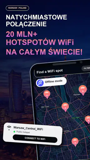 WiFi Finder: Hotspot Map screenshot 1