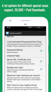 WiFi Web Login screenshot 5