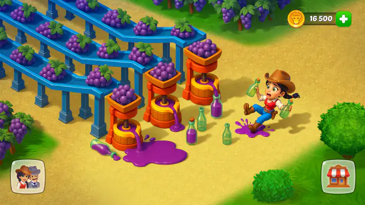 Wild West: Zbuduj farmę screenshot 1