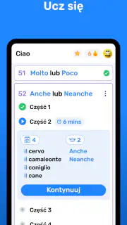 Wlingua - ucz się włoskiego screenshot 2
