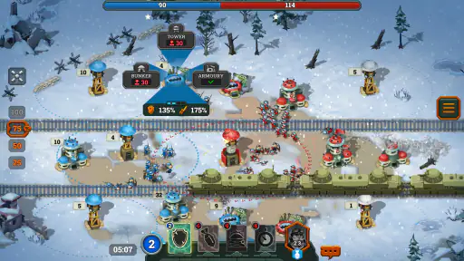 Wojny Bunkrowe: Gra RTS screenshot
