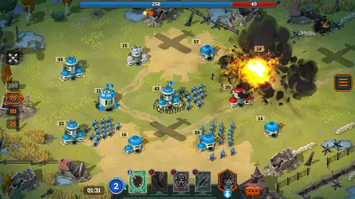 Wojny Bunkrowe: Gra RTS screenshot