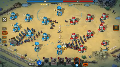 Wojny Bunkrowe: Gra RTS screenshot