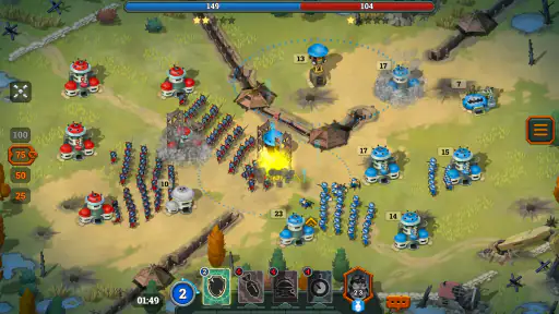 Wojny Bunkrowe: Gra RTS screenshot