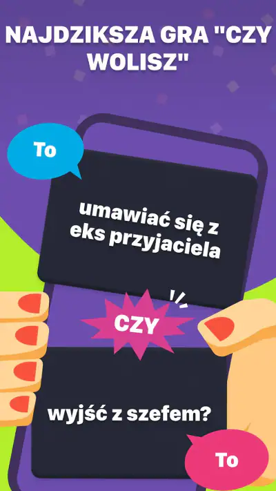Wolisz to czy to-Gra imprezowa screenshot 1