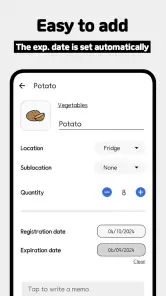 Wonder Fridge: Food Organizer screenshot