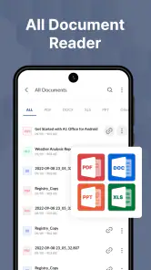 Word, PDF, XLS, PPT: A1 Office screenshot