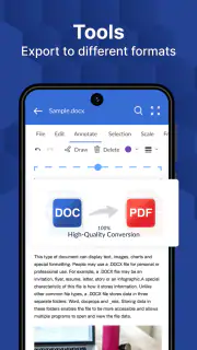 Word, PDF, XLS, PPT: A1 Office screenshot 8
