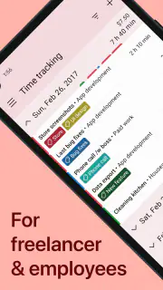 WorkingHours - Time Tracking screenshot 1