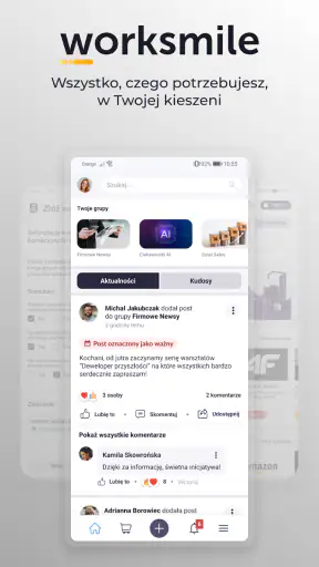 Worksmile screenshot 1