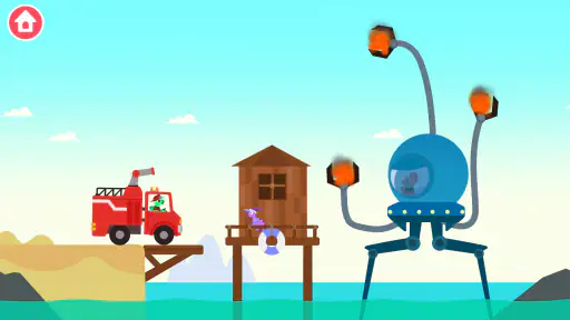 Wóz Strażacki Dinozaurów screenshot
