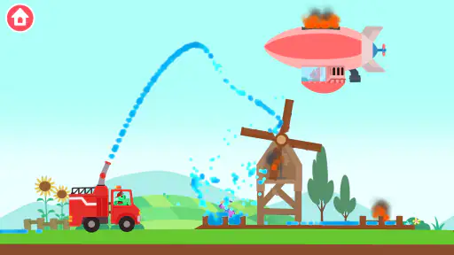 Wóz Strażacki Dinozaurów screenshot