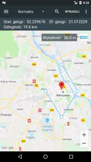 Współrzędne Mapy screenshot 5