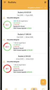Wydatki i zarobki — My Budget screenshot